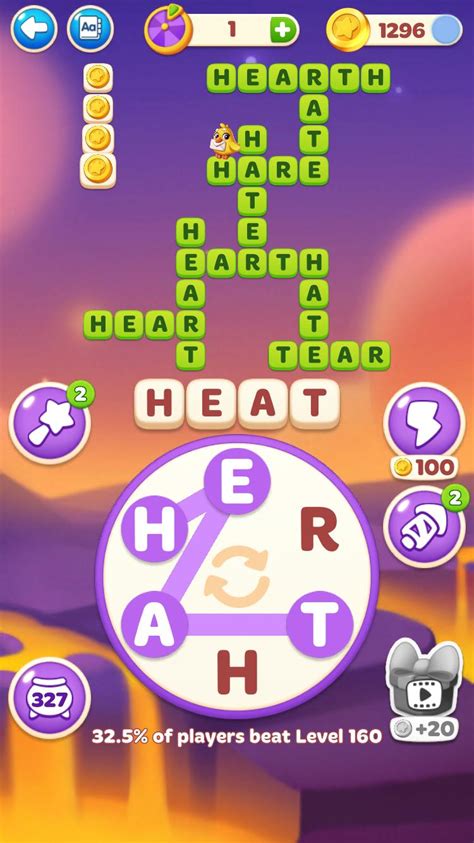 Word Seeker Level 160 answers .